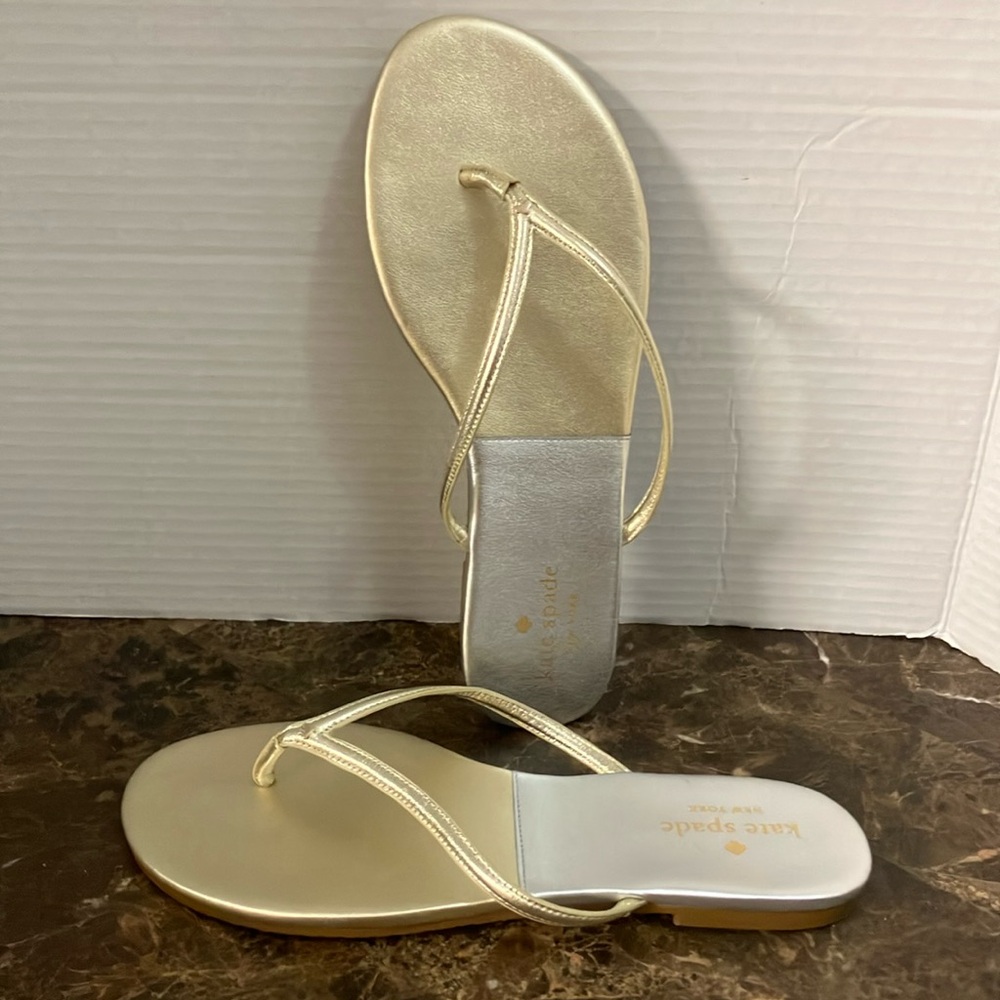 Kate Spade New York Cabana gold/silver, Size 9